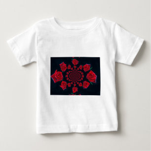 The Beauty of Roses: Floral Fantasy Baby T-Shirt