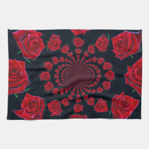 The Beauty of Roses: Floral Fantasy Customized Kitchen Towel