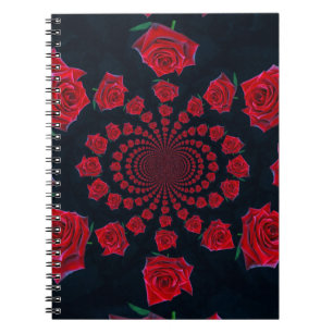 The Beauty of Roses: Floral Fantasy Notebook