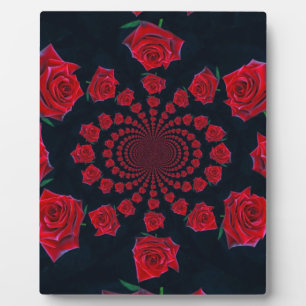 The Beauty of Roses: Floral Fantasy  Plaque