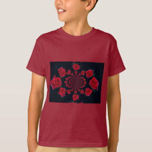 The Beauty of Roses: Floral Fantasy T-Shirt