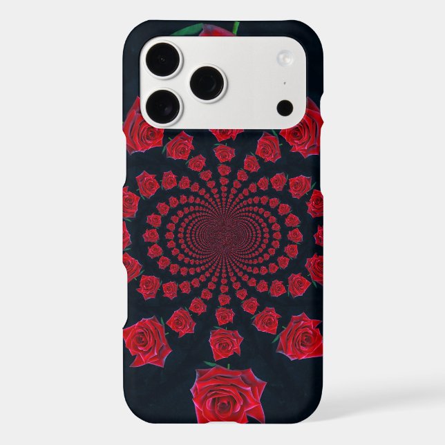 The Beauty of Roses | Red & Black Kaleidoscope Flo (Back)