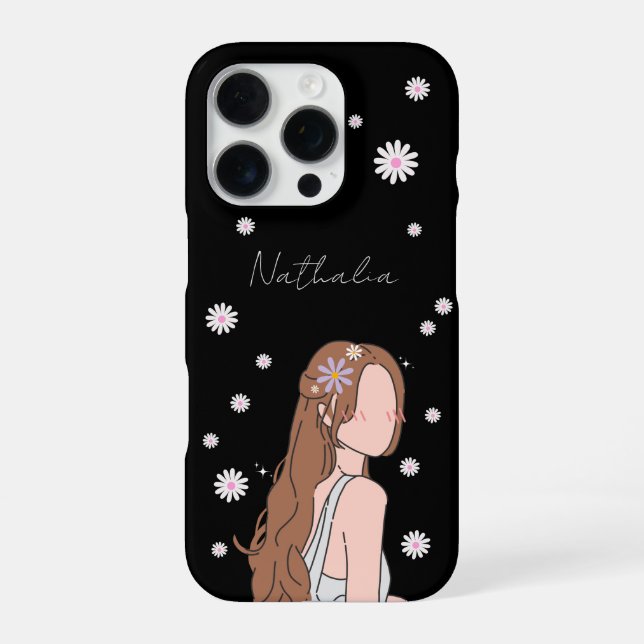 The beauty Snapshot Customizable iPhone Case (Back)
