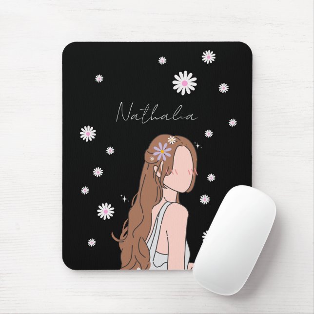 The beauty Snapshot Customizable Mouse Pad (With Mouse)