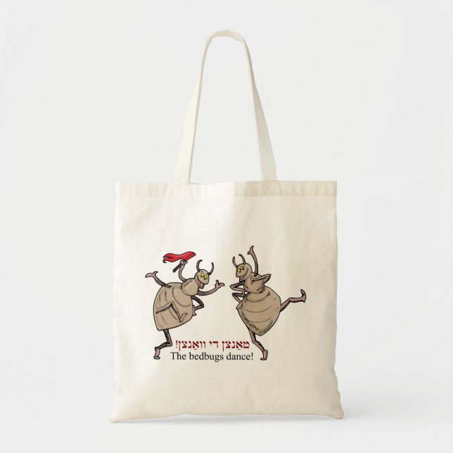 The bedbugs dance! tote bag (Front)