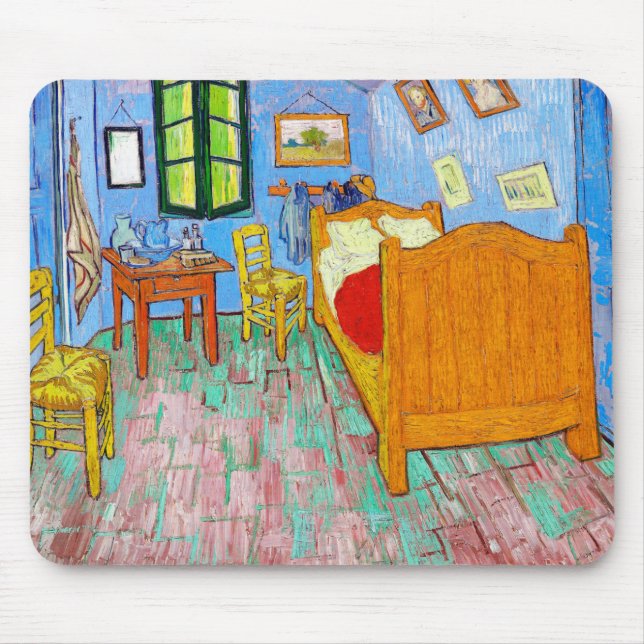 The Bedroom, Van Gogh Mouse Pad (Front)