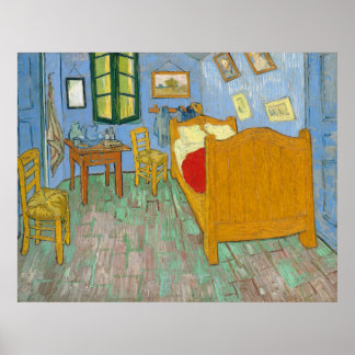 The Bedroom - Vincent van Gogh (1889) Poster