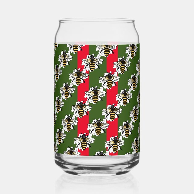 The bee can glass (Front)