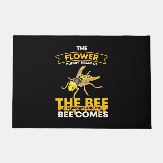 The Bee Comes Doormat (Front)