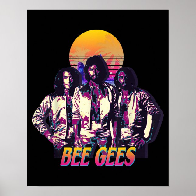The Bee Gees Live For Men And Women Poster (Front)