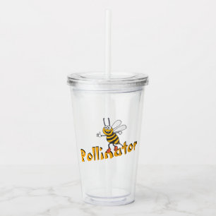 The Bee Pollinator Acrylic Tumbler