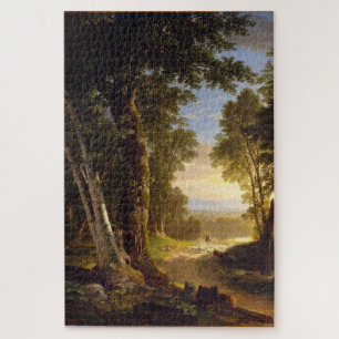 The Beeches -  Asher Brown Durand - Fine Art Jigsaw Puzzle