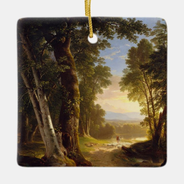 The Beeches Ceramic Ornament (Front)