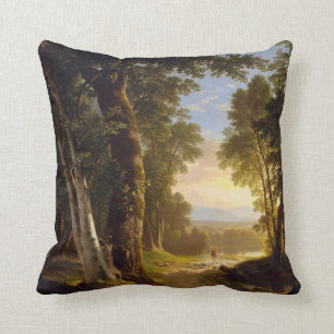 The Beeches Throw Pillow