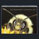 The Beekeepers Calendar 2013<br><div class="desc">12 Stunning upclose photos of Honey Bees for each month of the year.</div>