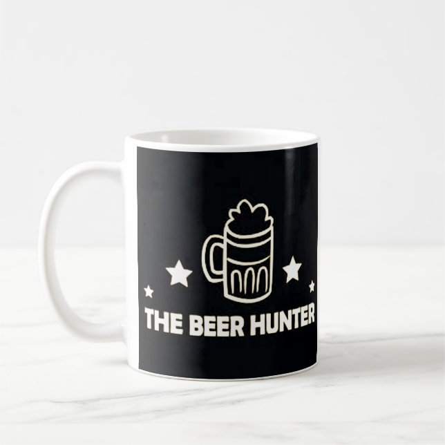 the beer hunter coffee mug (Left)