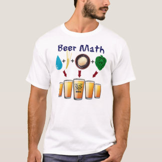 The Beer Math T from TriBEERatops Beer Club T-Shirt