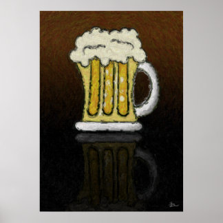 The Beer Painting Print