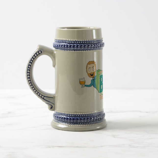 The Beer Travel Guide Beer Stein (Left)