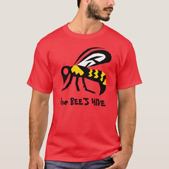The BEE'S HIVE Logo Jersey T-Shirt (Front)