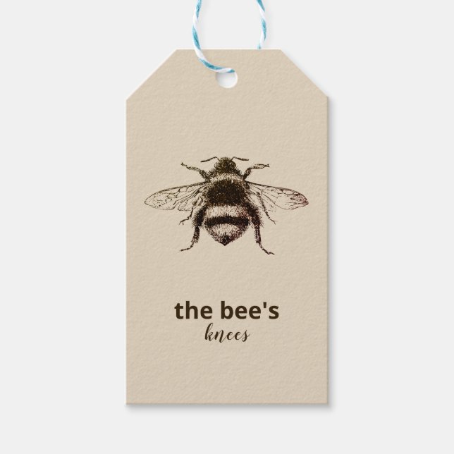The Bee's Knees Gift Tags (Front)