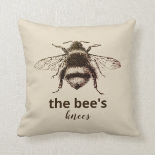 The Bee's Knees Throw Pillow