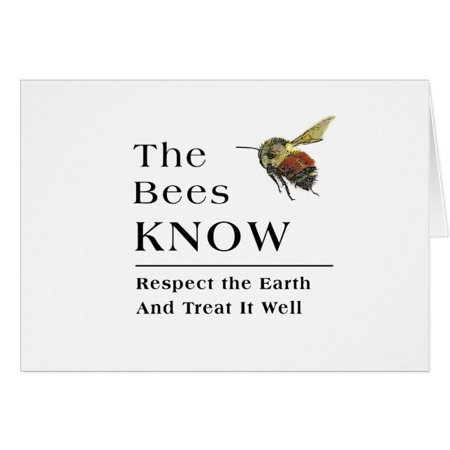 The Bees Know (Front Horizontal)