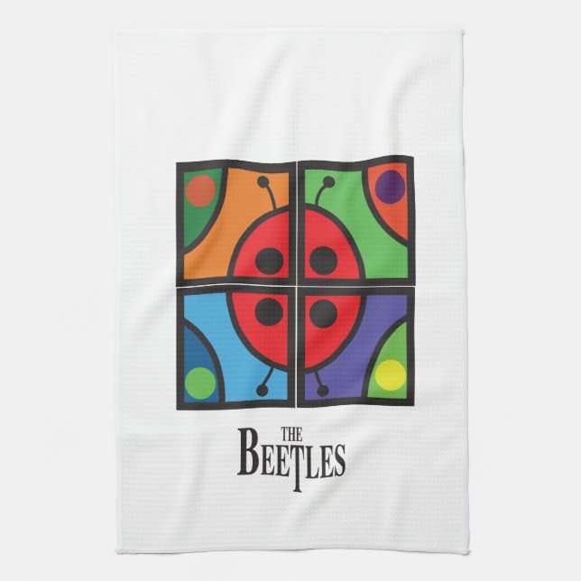 "The Beetles" KItchen Towel (Vertical)