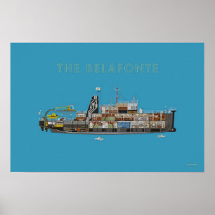 The Belafonte  The Life Aquatic Poster