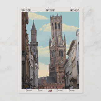The Belfry in Brugge Postcard