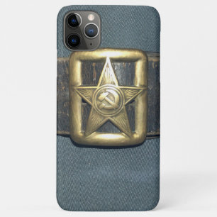 The BELT of the OFFICER of the red army of the RSF iPhone 11 Pro Max Case