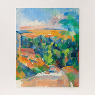 The Bend in the Road by Paul Cezanne Jigsaw Puzzle