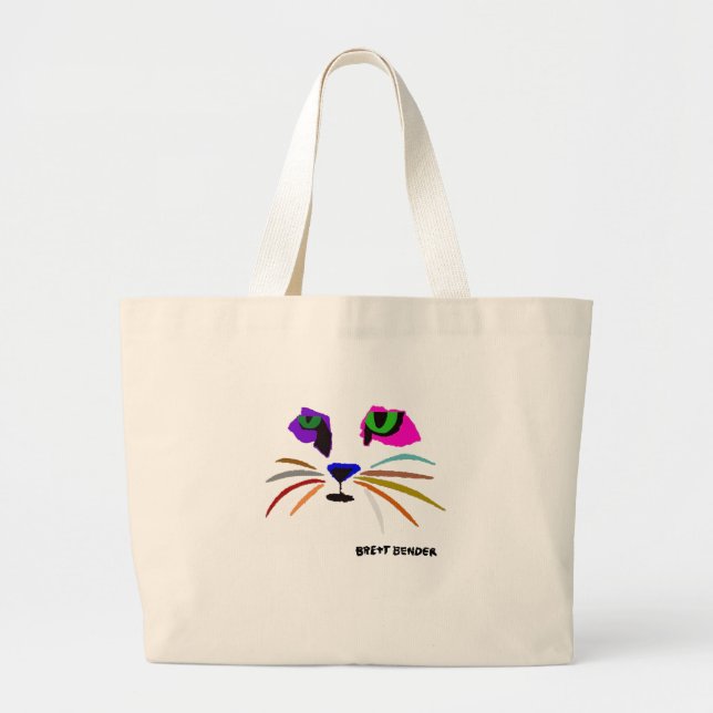 THE BENDER PUSSY Tote Bag (Front)