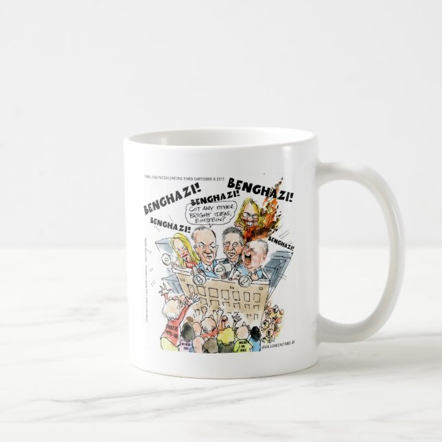 The Benghazi Shuffle Funny Coffee Mug (Right)