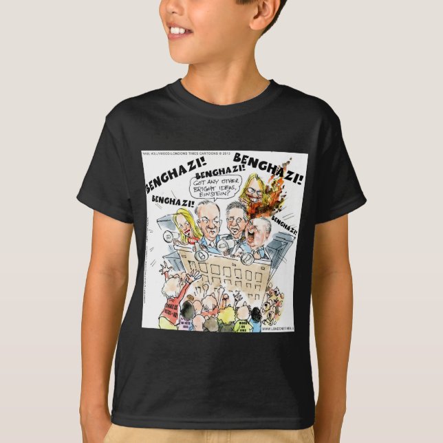 The Benghazi Shuffle Funny T-Shirt (Front)