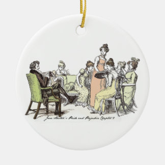 The Bennet Family - Jane Austen Pride & Prejudice Ceramic Ornament