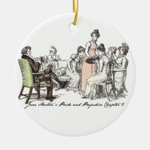 The Bennets of Longbourn - Jane Austen's P&P Ceramic Ornament