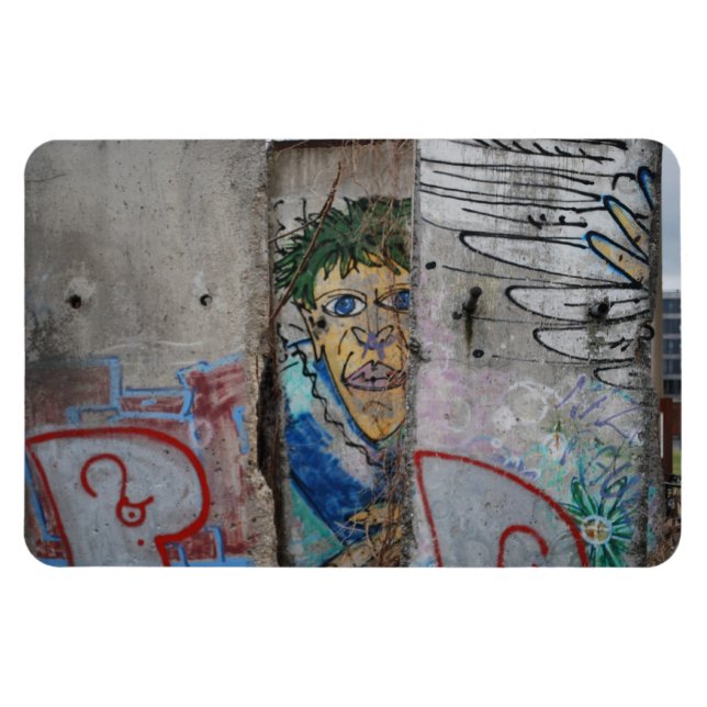 The Berlin Wall - Germany Magnet (Horizontal)