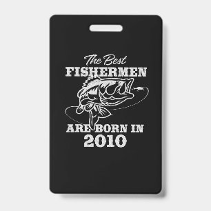 The best birthday gift for 2010s Fisherman Fishing Badge