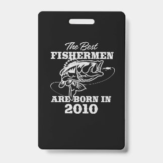 The best birthday gift for 2010s Fisherman Fishing Badge