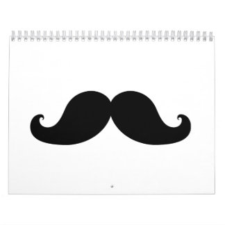 THE BEST BLACK MUSTACHE CALENDAR