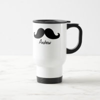 THE BEST BLACK MUSTACHE PERSONALIZED