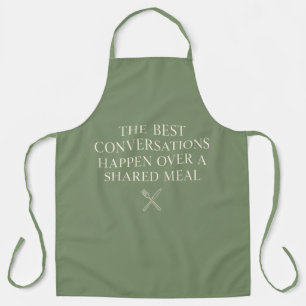 The Best Conversations Apron