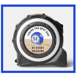The Best Dad by Any Measure Custom Monogram<br><div class="desc">Have fun with this one -- though it truly is an important message -- delivered with the help of a tape measure -- and a custom two-colour monogram -- makes this wonderful tape measure a great gift for many occasions -- from Father's Day to Christmas to Birthdays -- and all...</div>