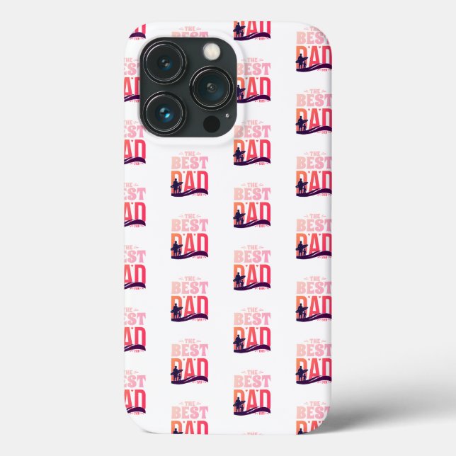 The Best Dad Ever Case-Mate iPhone Case (Back)