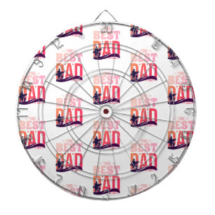 The Best Dad Ever Dartboard