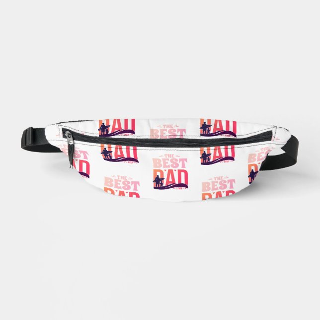 The Best Dad Ever Fanny Pack (Front)