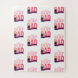 The Best Dad Ever Jigsaw Puzzle