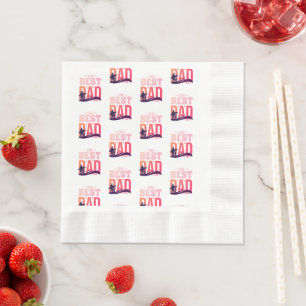 The Best Dad Ever Napkin
