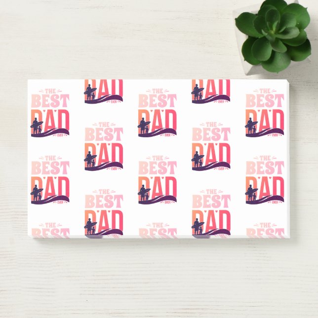 The Best Dad Ever Post-it Notes (Office)
